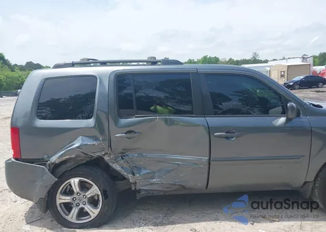 2013 Honda Pilot Ex-L from USA, damaged, VIN 5FNYF4H53DB072732
